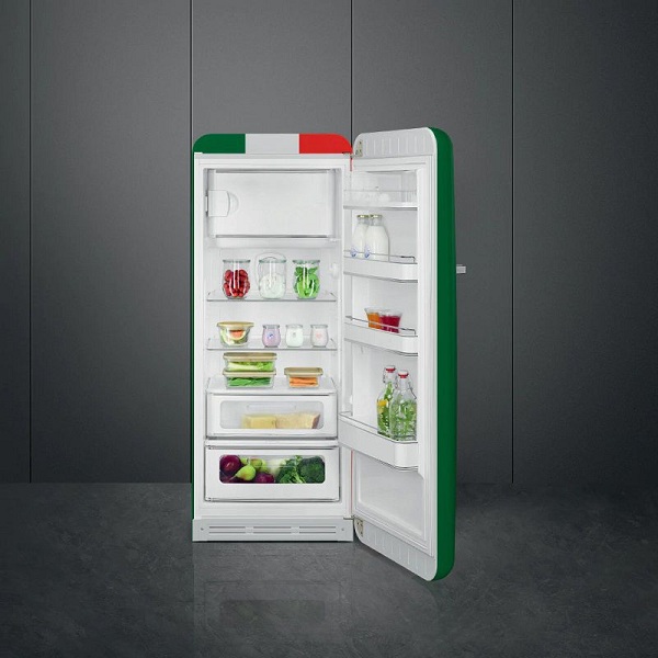 Tủ lạnh Smeg FAB28RDIT5 535.14.537 281 lít màu cờ Ý