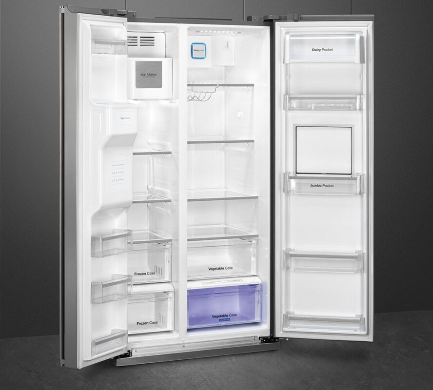 Tủ lạnh Side by side Smeg SBS662X 535.14.999