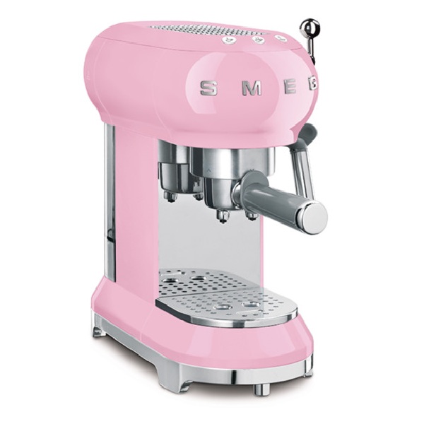 Máy pha cà phê Smeg ECF01PKEU 535.43.656 màu hồng
